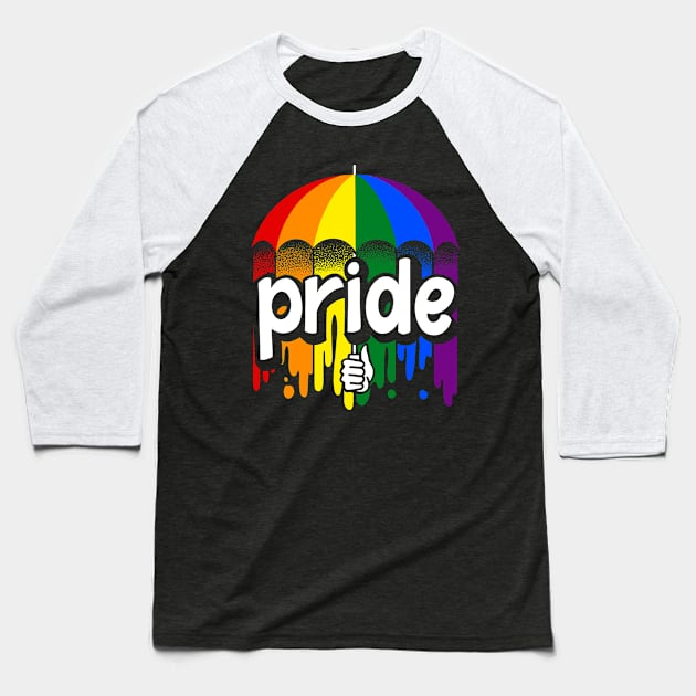 Pride LGBTQ Awareness Love Support Gift Baseball T-Shirt by teeleoshirts